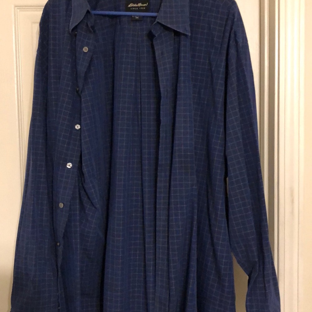 Eddie Bauer Blue Button Down
